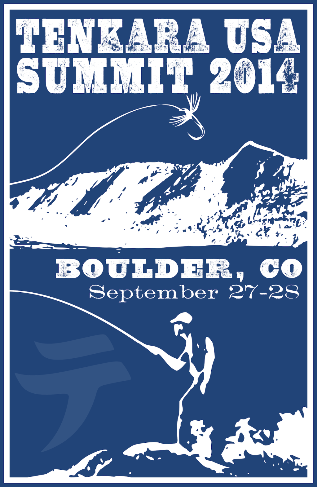 Tenkara USA Summit 2014&nbsp;Poster